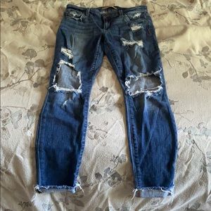 Joe’s Jeans Distressed Skinny Ankle